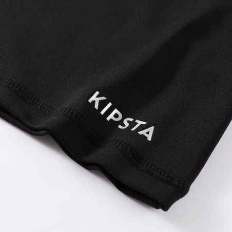 Kids' Football Base Layer Top Black - 100 Series