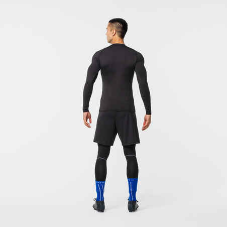 Adult Football Base Layer Top Black - 100 Series