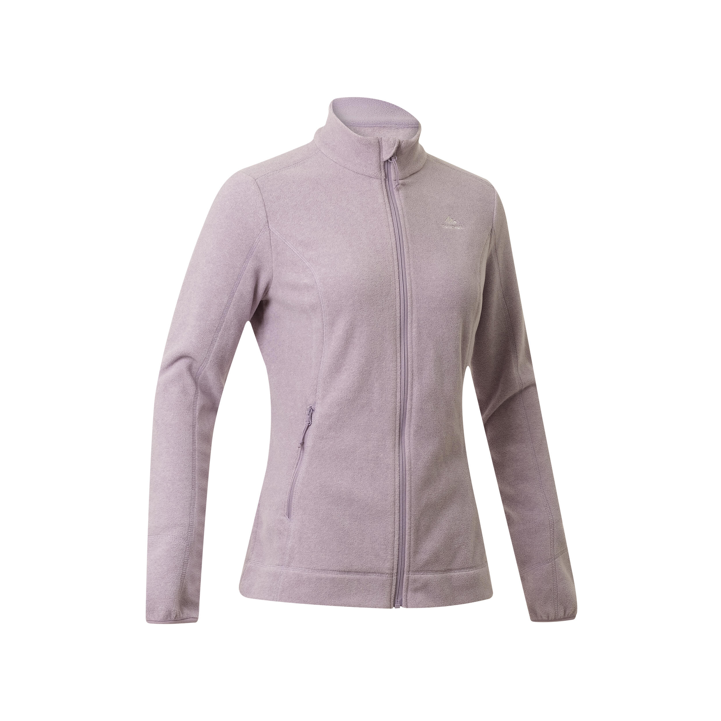 QUECHUA Women's Mountain Walking Fleece Jacket MH120 - Light