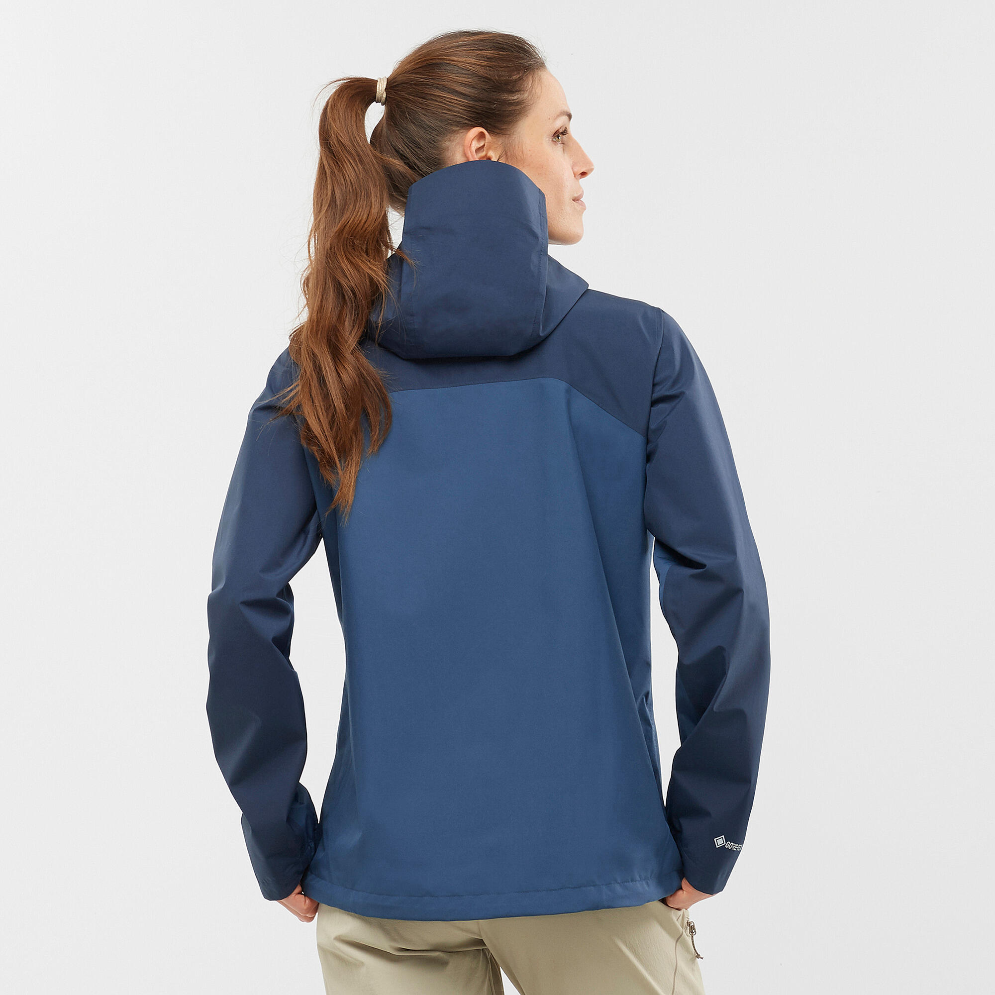 adidas Veste Imperméable Terrex Myshelter Gore-Tex vert lin
