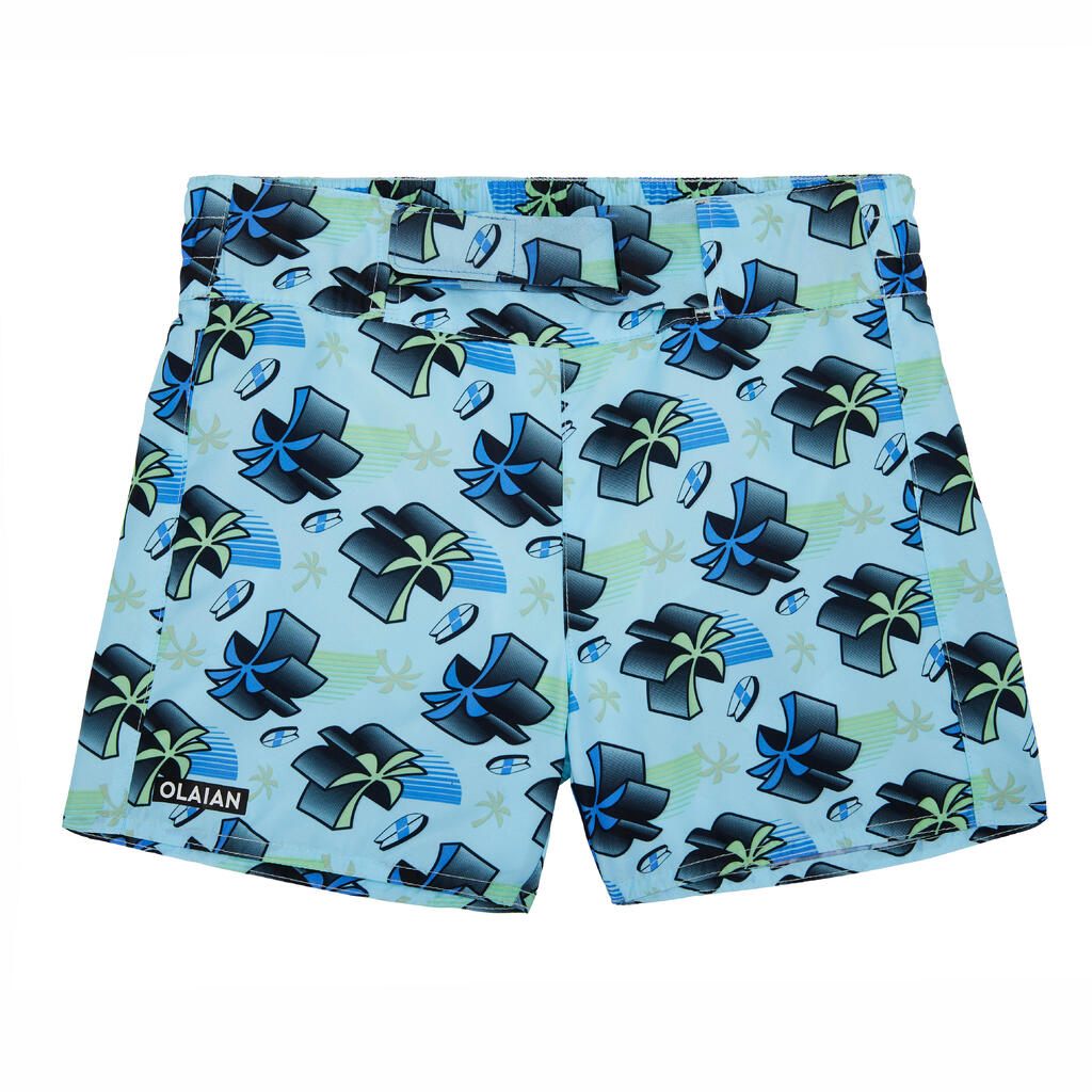 SHORT DE BAIN GARCON BLEU PALMITOS