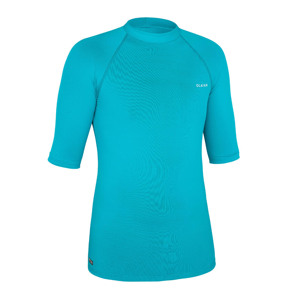 Kid's anti-UV sun top blue turquoise