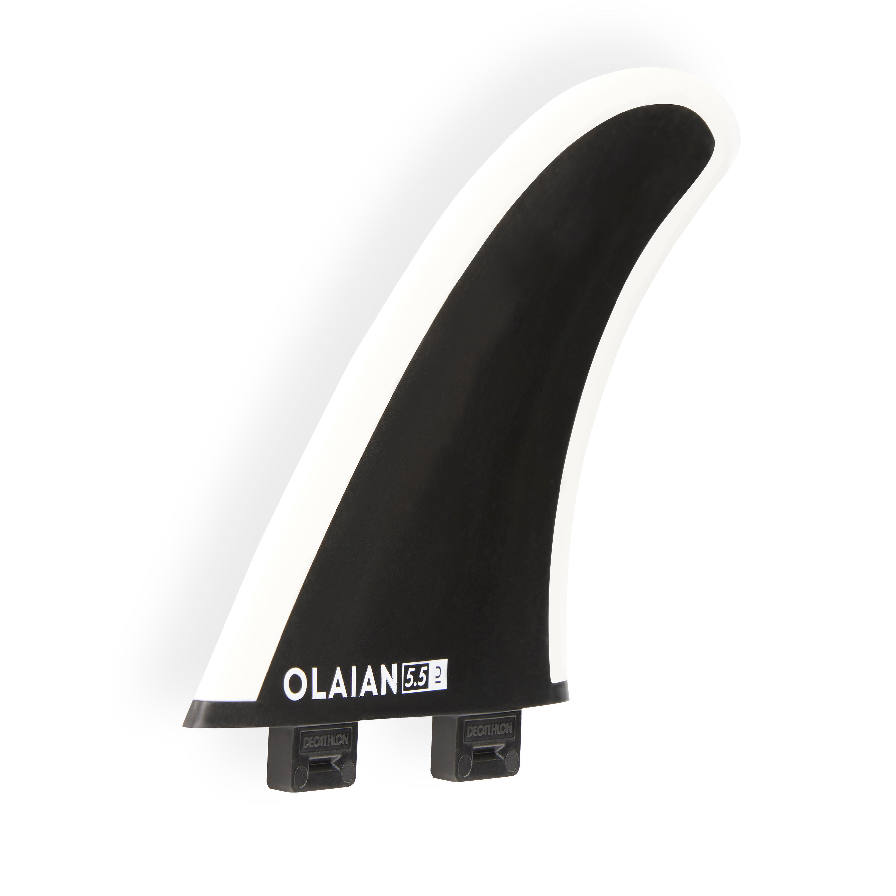 Two 5”5 fins with flexible edges for twin Fish. | Decathlon
