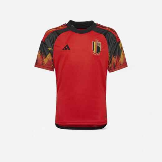 
      Kinder Fussball Trikot Belgien Heim 2022 
  