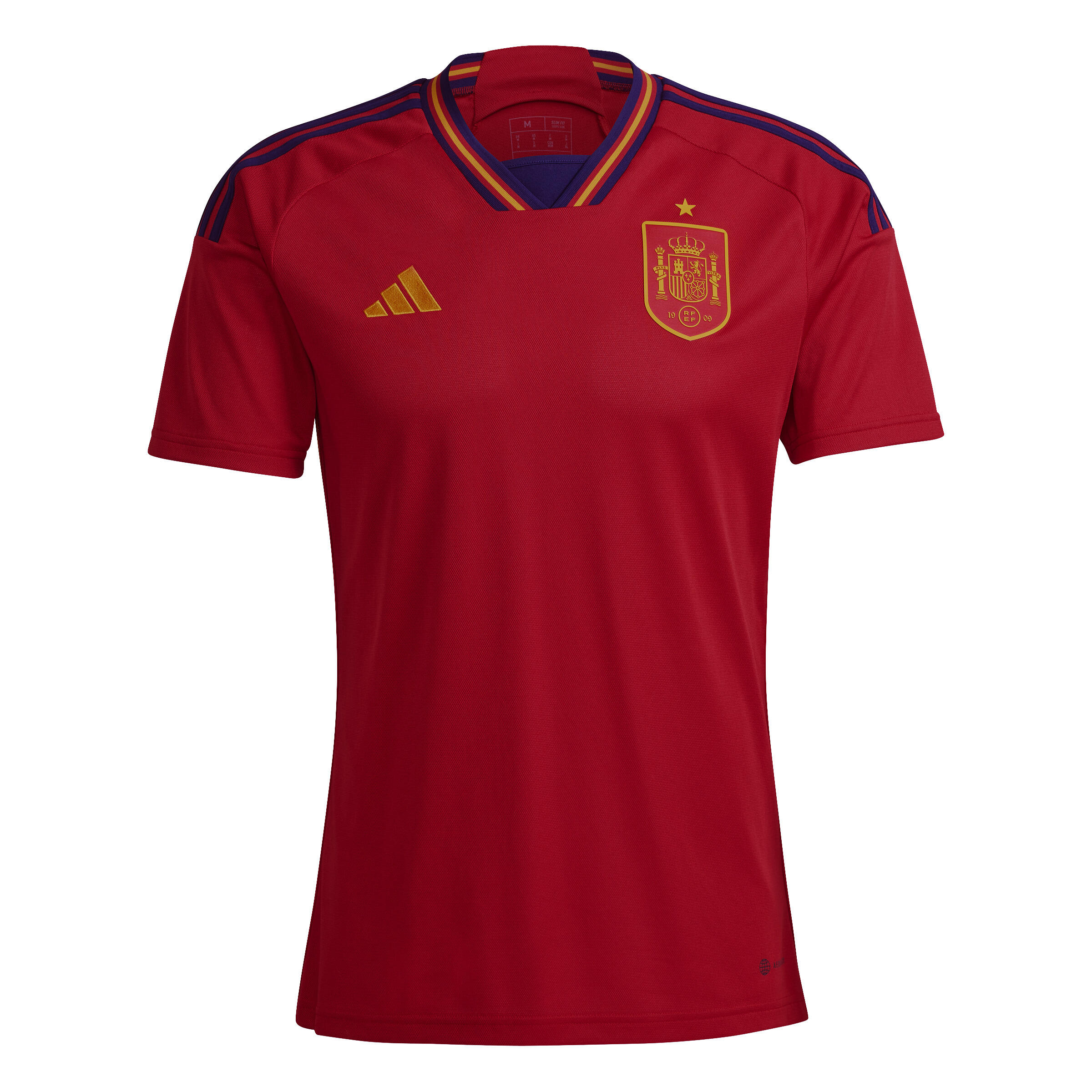 ADIDAS Adult Spain Home Shirt 22