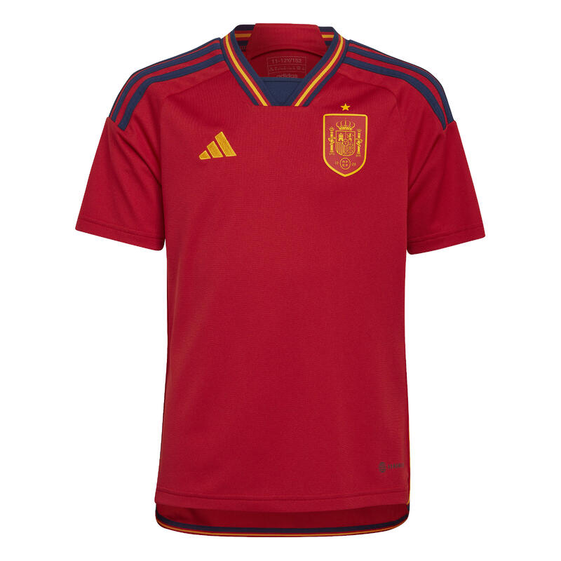 Camiseta España primera equipación niño 2022