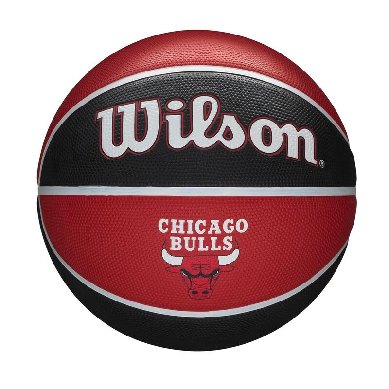 Pallone basket Wilson NBA TEAM TRIBUTE CHICAGO taglia 7 rosso-nero