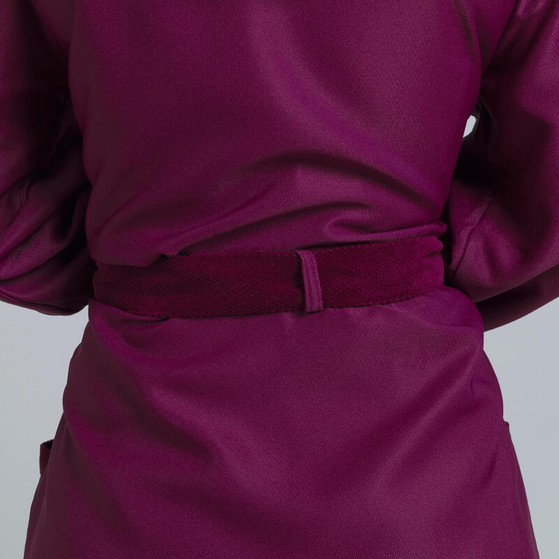 Albornoz Mujer microfibra/algodón compacto con capucha