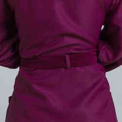 WOMEN'S COMPACT POOL BATHROBE PURPLE