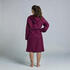 Women Bathrobe Soft & Absorbent Purple