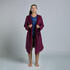 Women Bathrobe Soft & Absorbent Purple