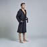 Men's Bathrobe Soft & Comfortable Black