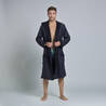 Men's Bathrobe Soft & Comfortable Black