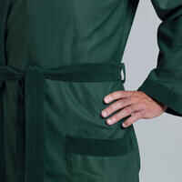 MEN'S COMPACT POOL BATHROBE GREEN KHAKI