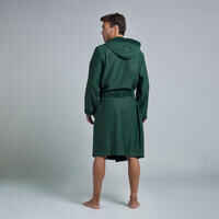 MEN'S COMPACT POOL BATHROBE GREEN KHAKI