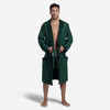 MEN'S COMPACT POOL BATHROBE GREEN KHAKI