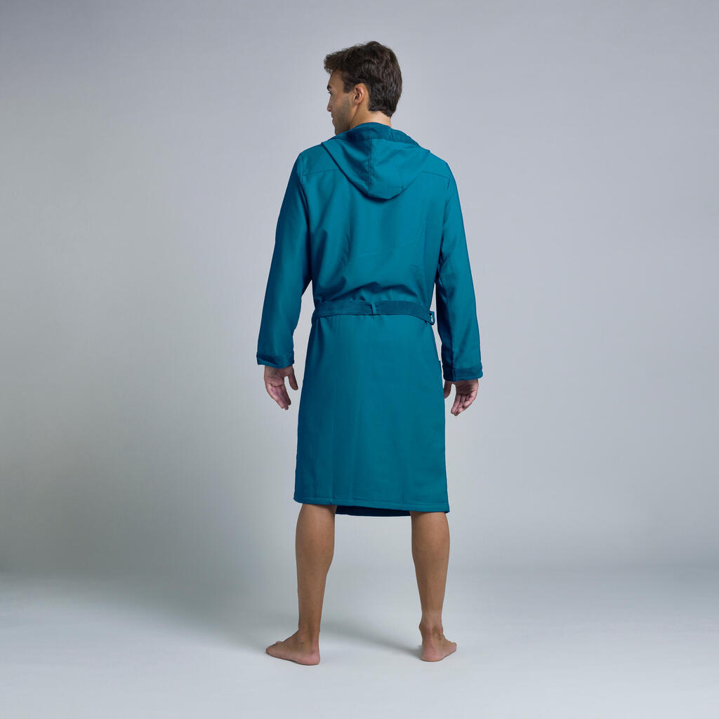 PEIGNOIR DE BAIN HOMME COMPACT BLEU INDIGO