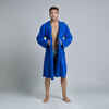 MEN'S WATER POLO THICK COTTON POOL BATHROBE - LIGHT BLUE