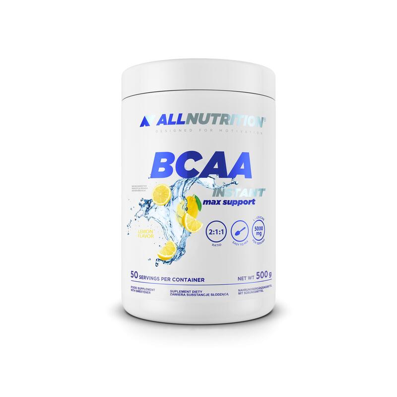 BCAA z tauryną i glutaminą Allnutrition Max Support 500g