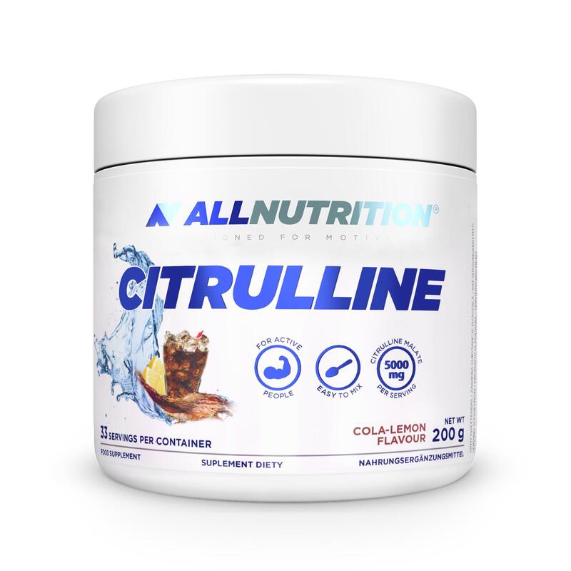 Cytrulina Allnutrition 200g o smaku coli z cytryną