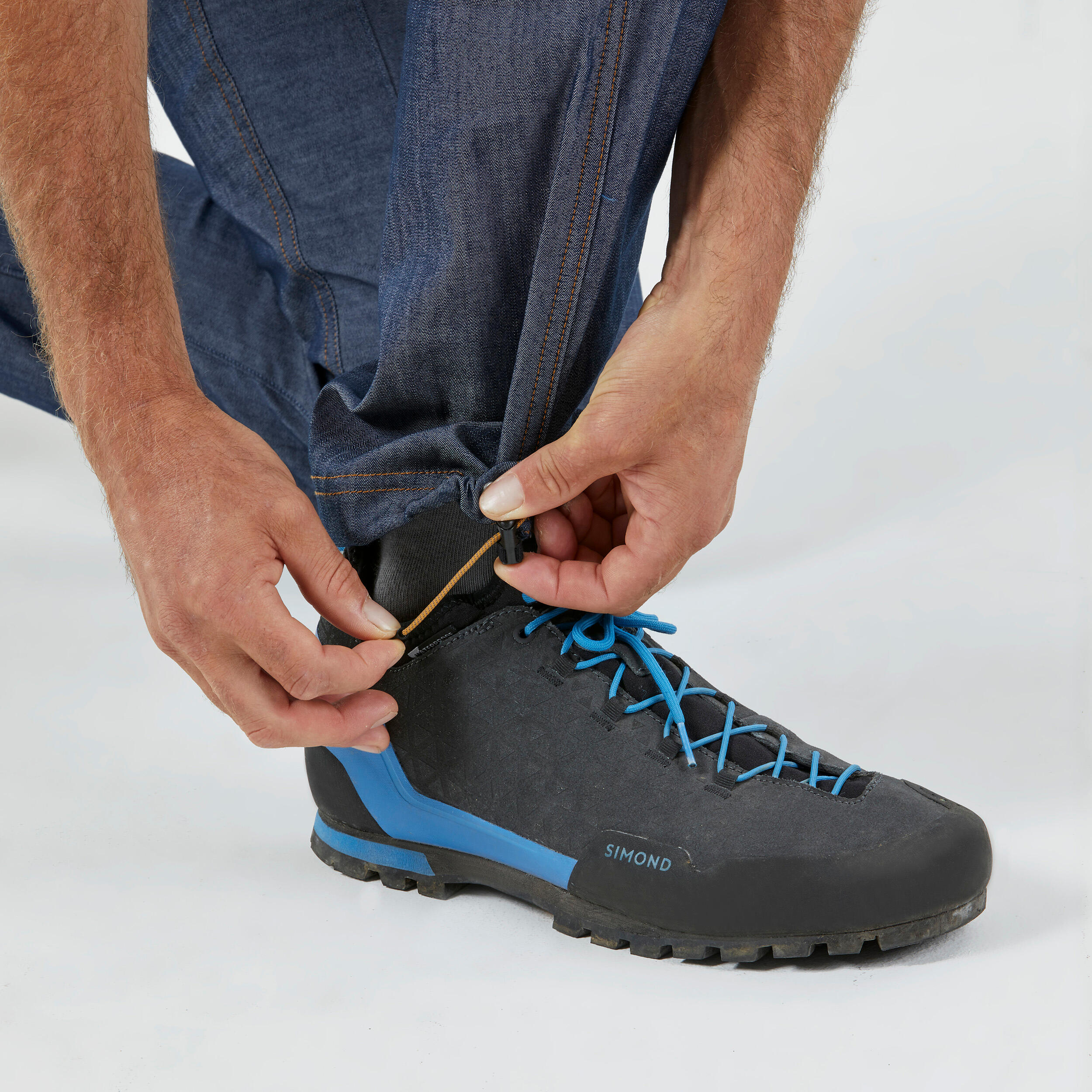 Men's Stretch Climbing Jeans Vertika V2 2002 Navy blue Simond