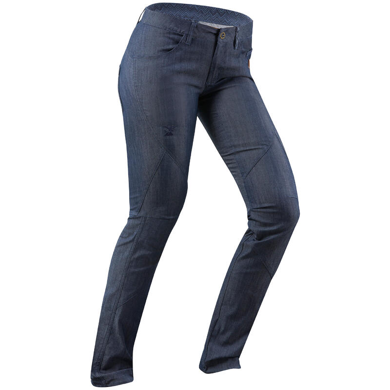 Kletterhose Damen Jeans Vertika V2 SIMOND - DECATHLON