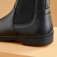 500 Adult Horse Riding Jodhpur Boots - Black