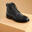 Adult Horse Riding Lace-up Leather Boots Paddock 560 - Black