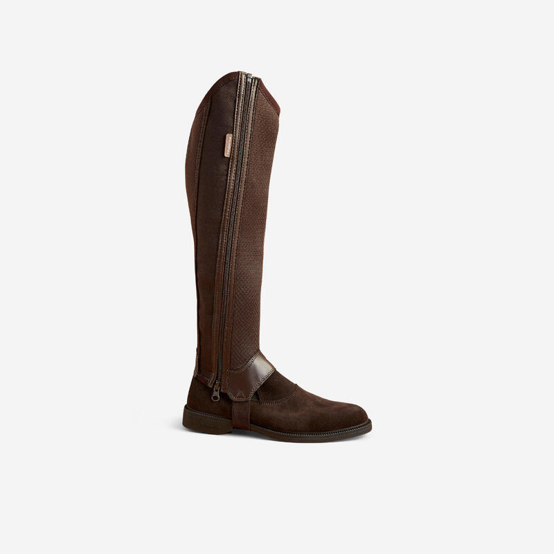 Botas de montar a caballo para hombre y mujer, zapatos largos de