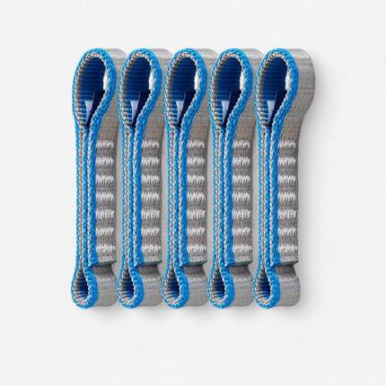 LOT DE 5 SANGLES D'ALPINISME ET ESCALADE - Pack sangle KLIMB 11cm X5