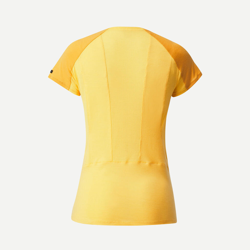 ŽENSKA MAJICA KRATKIH RUKAVA OD MERINO VUNE RESIST KAKI