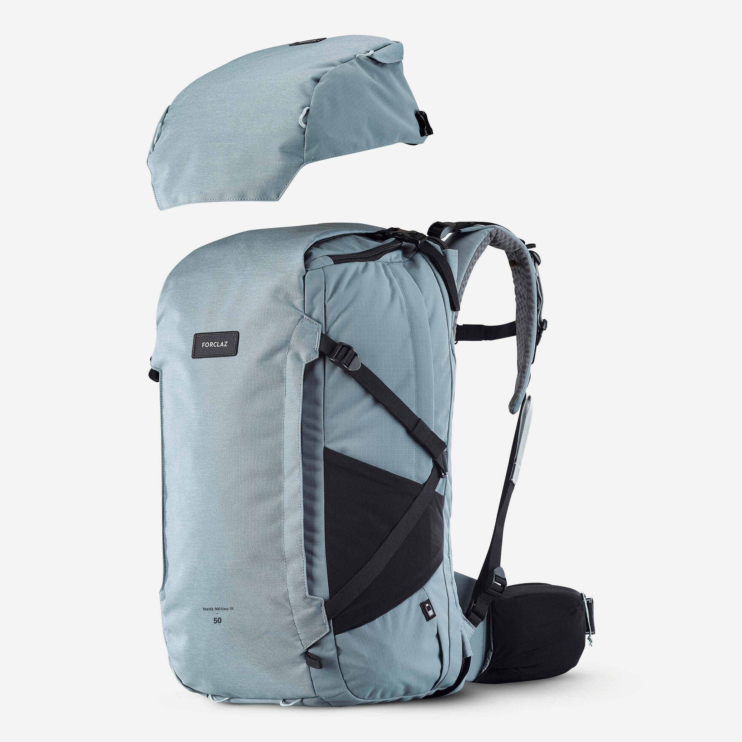 Women Travel Backpack 50+6L 900 Grey -  3