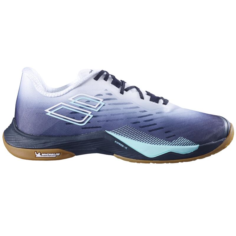 Scarpe badminton uomo Shadow Tour 5 uomo bianche e nere