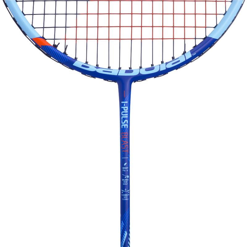 Badmintonová raketa I-Pulse Blast modro-červená