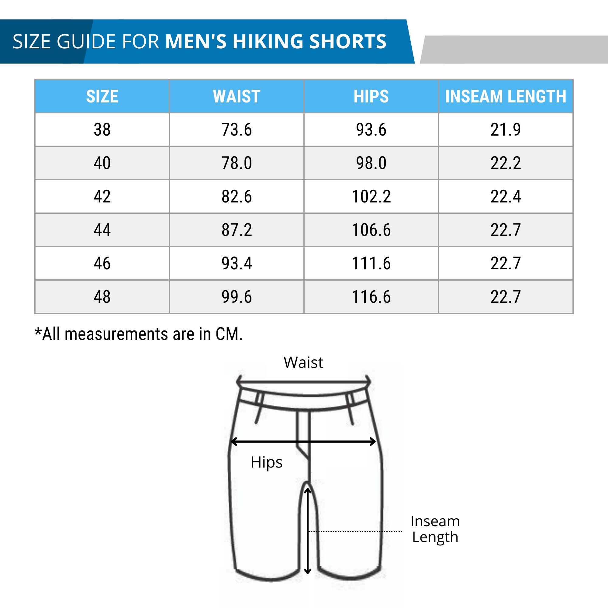 Men s Hiking Shorts NH100 Fresh