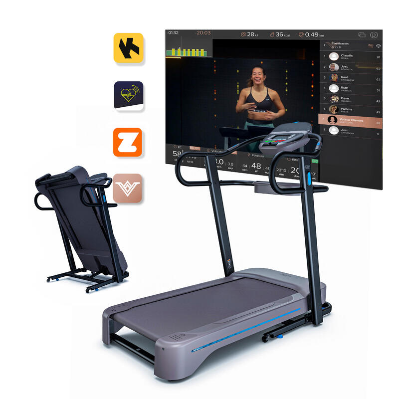 Cinta Caminar W900 Conectada Extracómoda 10 km/h 50 × 120 cm