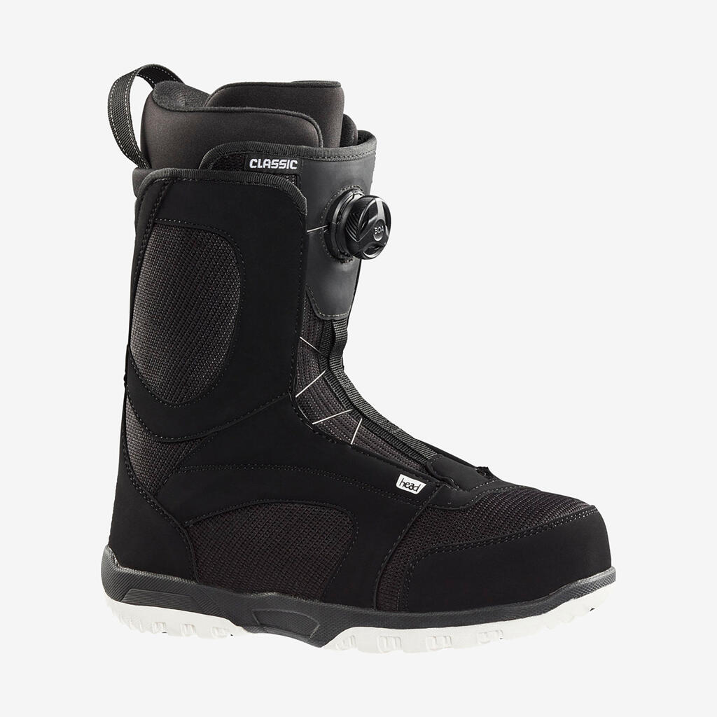 Men's Quick-tightening All-Mountain Snowboard Boots - Classic Boa - Black