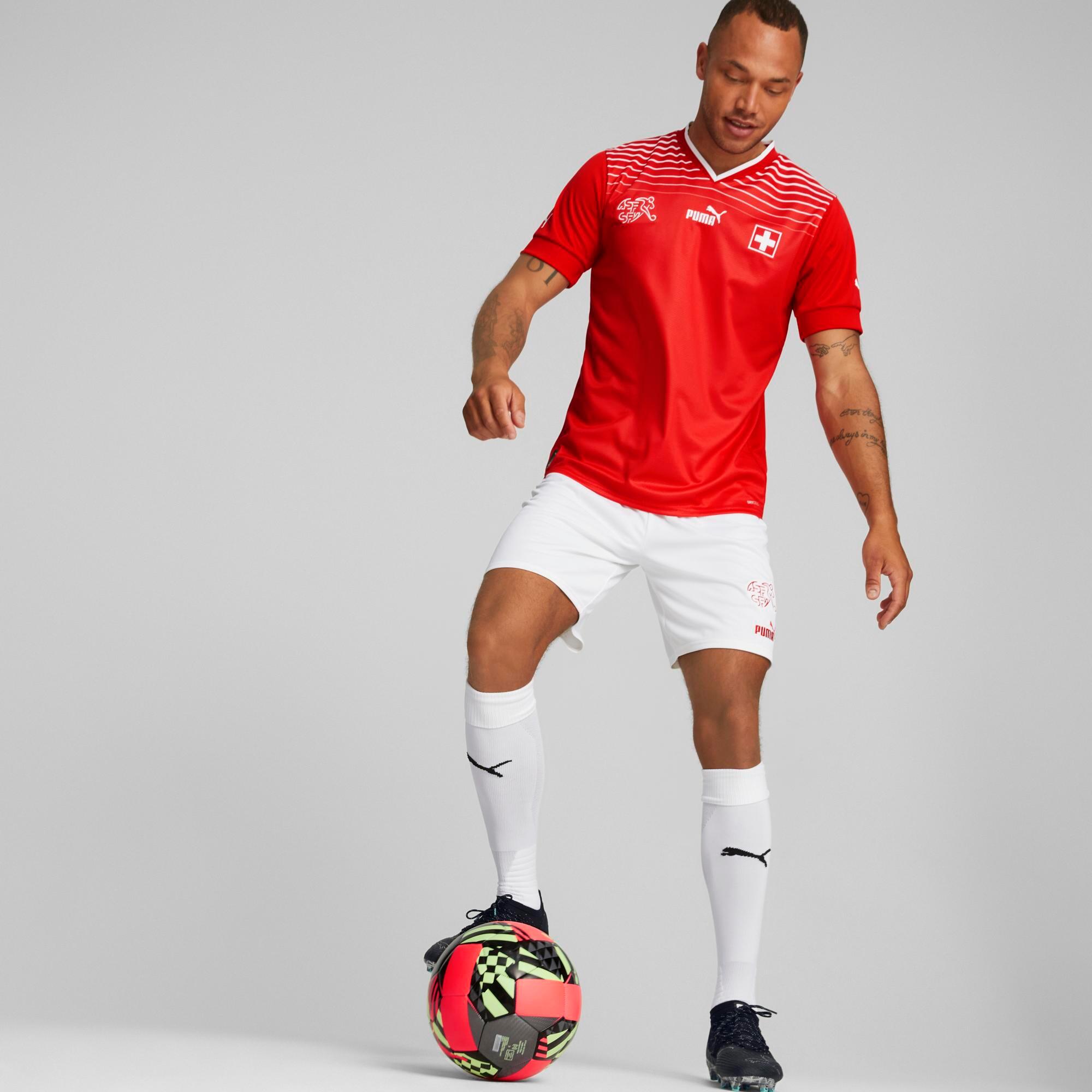 Fußballtrikot Schweiz Heim 2022 Damen/Herren 7/7