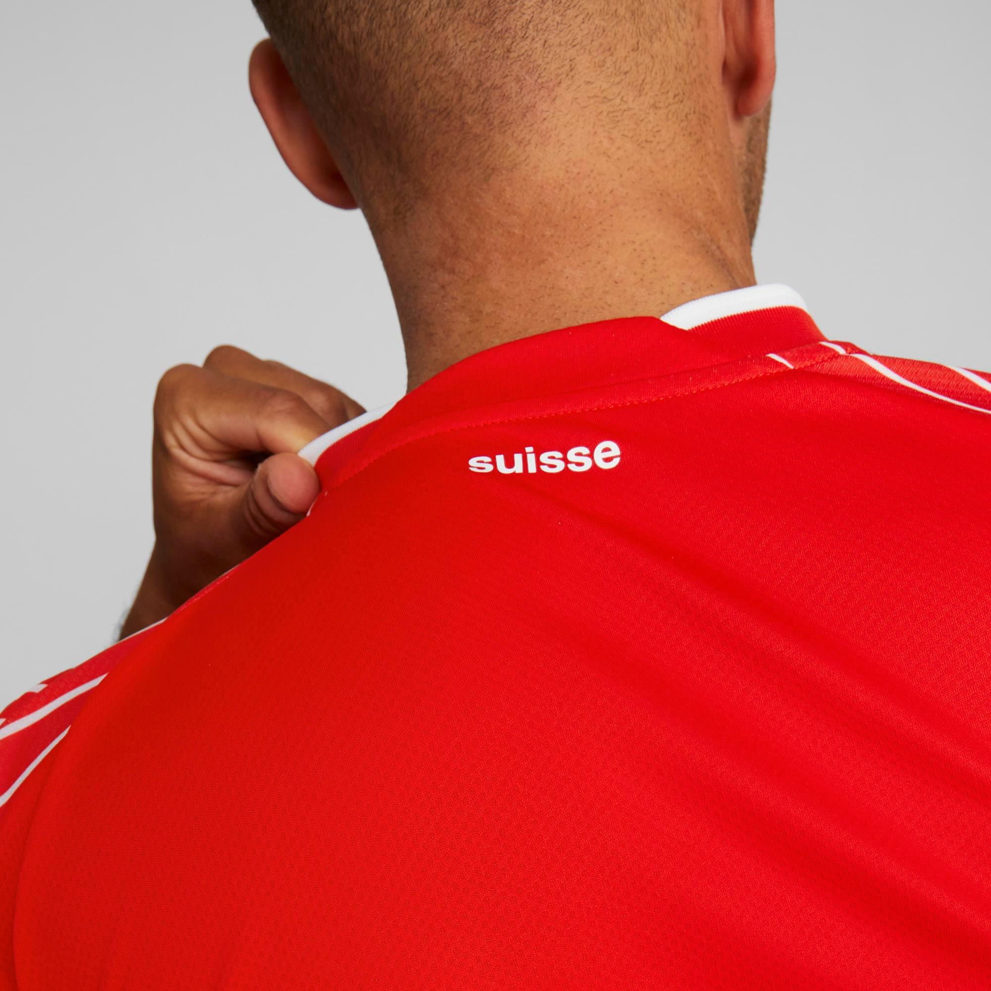 Fußballtrikot Schweiz Heim 2022 Damen/Herren 5/7