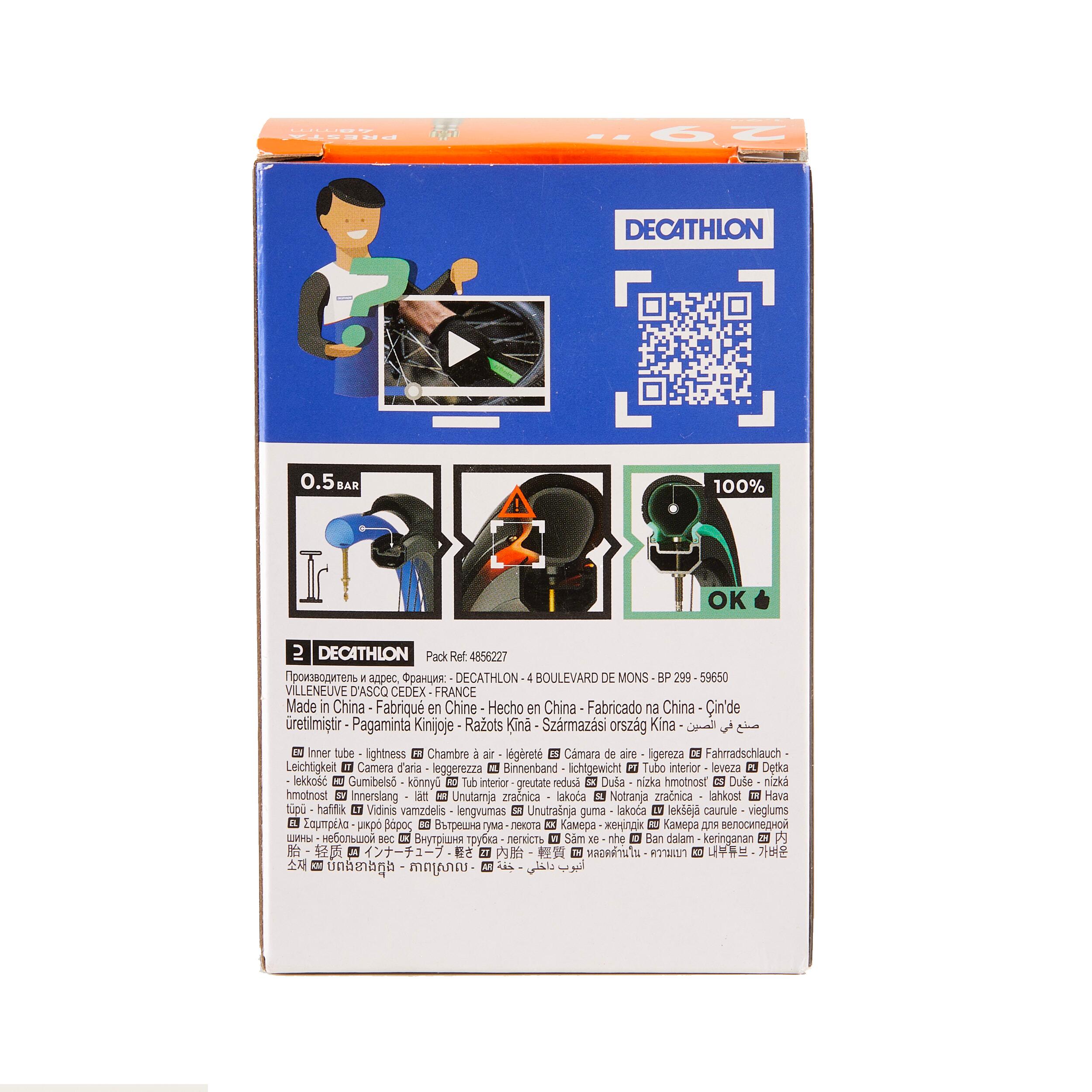 4x Presta Interno Tubo 26 " 1.5-1.95 MTB Mountain Bike Buytl - Foto 2