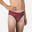 Costume slip pallanuoto ragazzo LION bordeaux