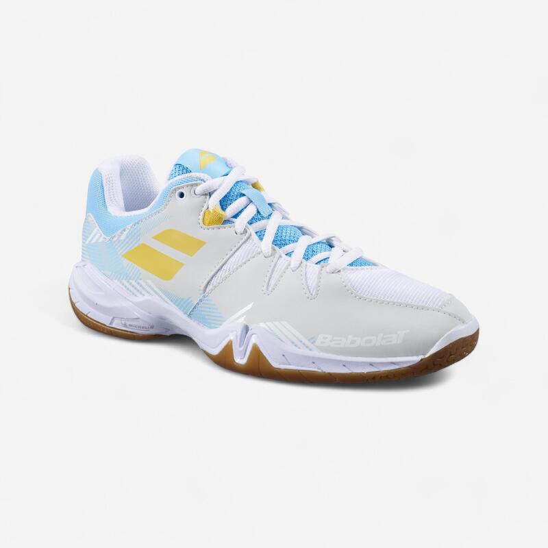 Zapatillas Shadow Spirit Mujer Blanco Azul Cielo