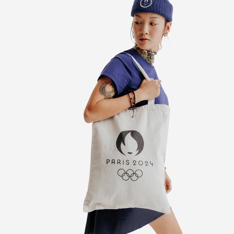 Totebag Paris 2024 beige Made in France