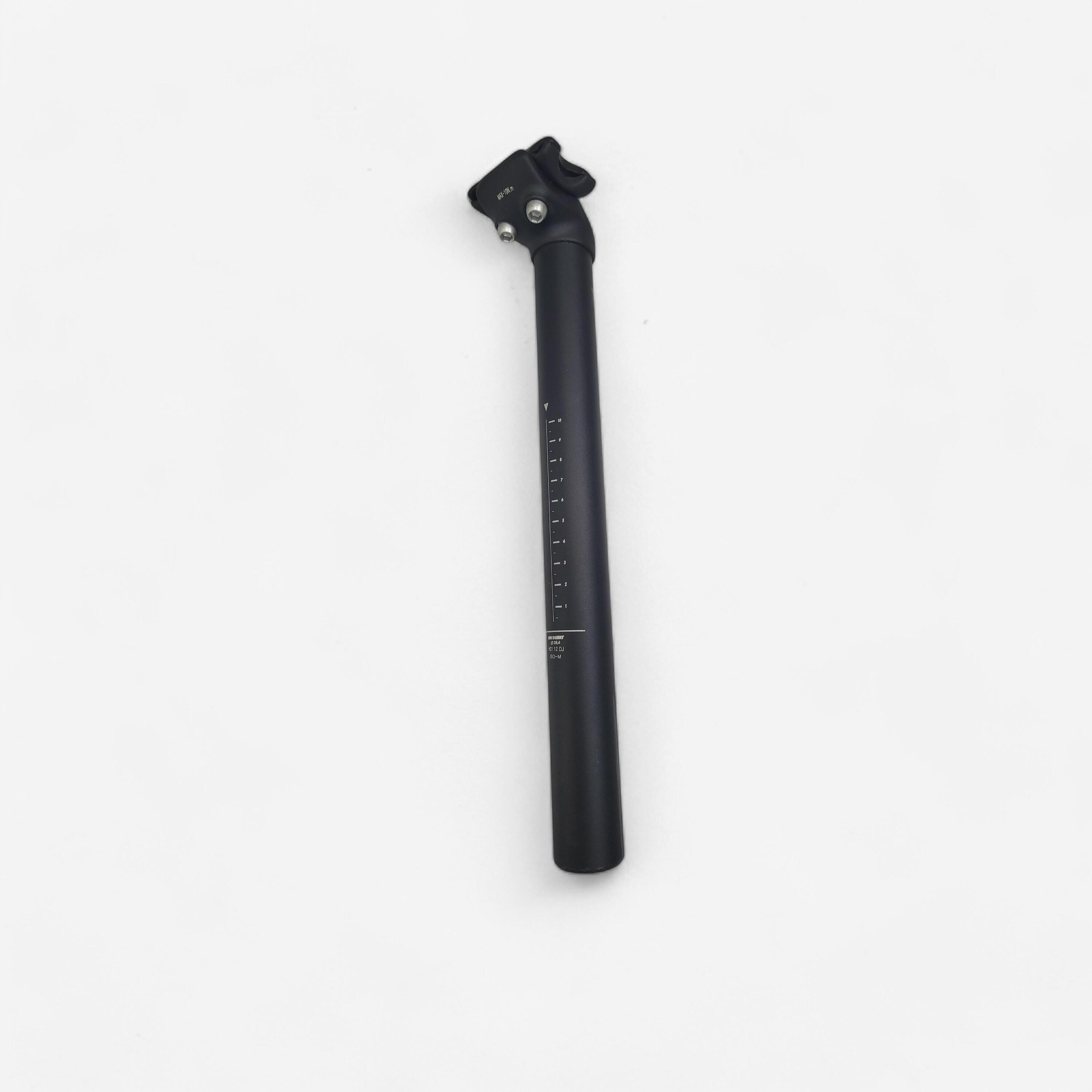 RIVERSIDE ALUMINIUM ZADELPEN 28,6 MM 300 MM TOT 400 MM MET STROP EN KABELOPENING