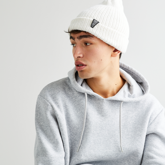 Bonnet Blanc Allez Les Bleus Mixte Made in France