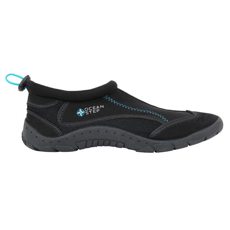 Neopreen schoenen voor aquawalking 2 mm zwart