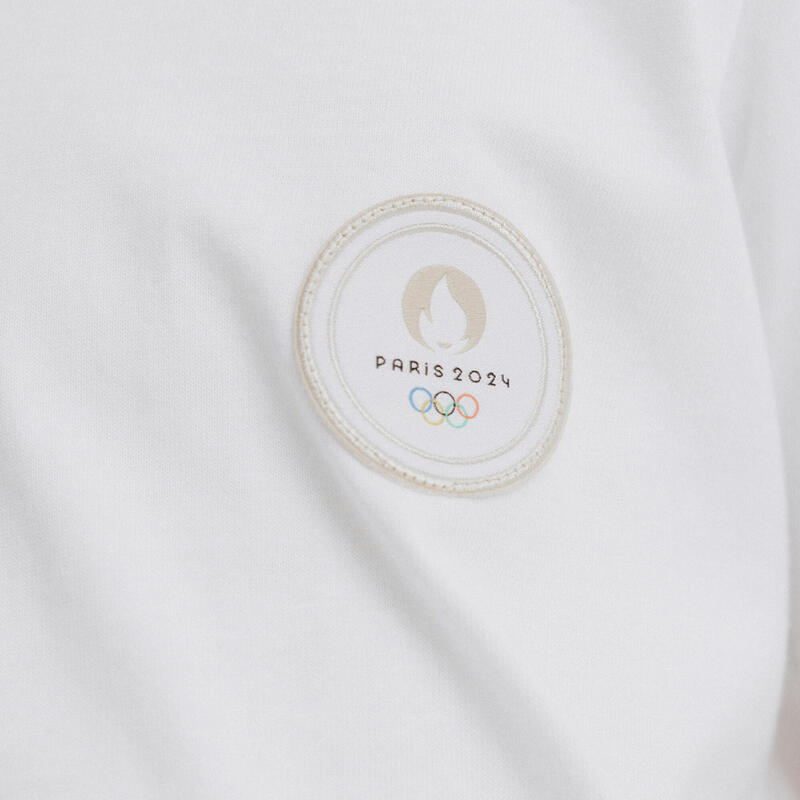 T-shirt Paris 2024 Femme - Blanc Made in France