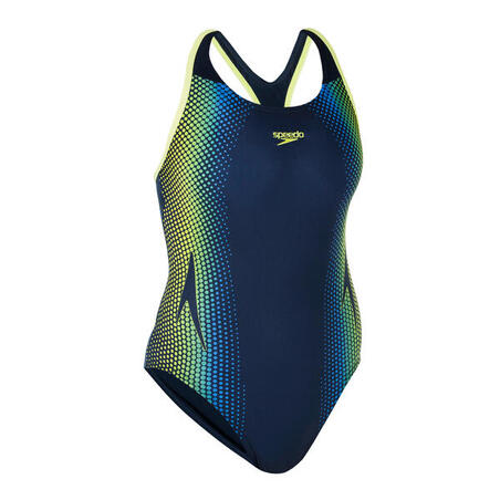 Tamnoplavi ženski jednodelni kupaći kostim SPEEDO FLYBACK DIGI