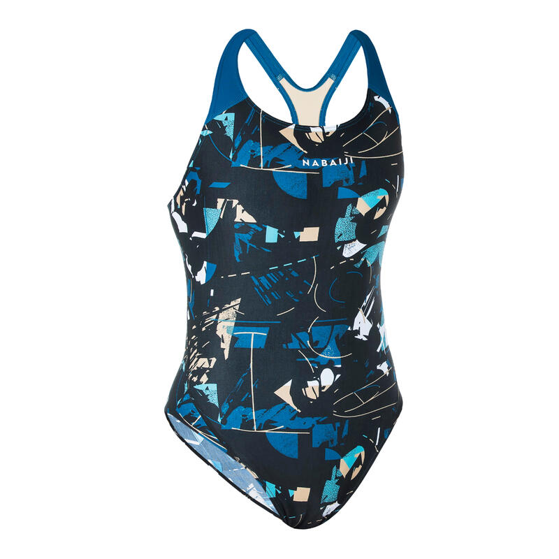 Maillot de Bain 1 pièce de Natation femme Kamyleon Spor Noir