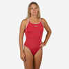 Sieviešu kopējais peldkostīms “Kamiye Plus 500”, sarkans